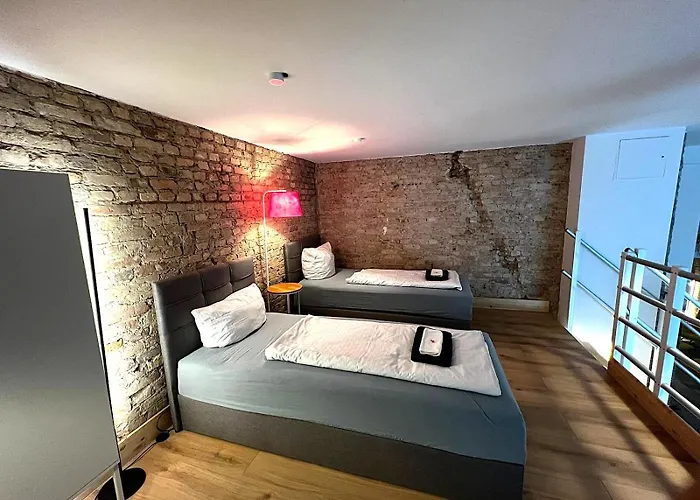 Sc 00 Loft By Rockchair L Superhost Status L Unique & Style Loft 230 Sqm 2 Floors Tablefootball Tabletennis 3 Bathrooms Boxspringbeds Welcomes You! Apartment *