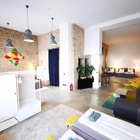 Apartment Sc 00 Loft By Rockchair L Superhost Status L Unique & Style Loft 205 Sqm 2 Floors Tablefootball Tabletennis 3 Bathrooms Boxspringbeds Welcomes You!