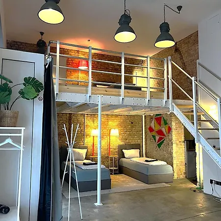 Sc 00 Loft By Rockchair L Superhost Status L Unique & Style Loft 230 Sqm 2 Floors Tablefootball Tabletennis 3 Bathrooms Boxspringbeds Welcomes You!