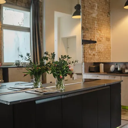 Lägenhet Sc 00 Loft By Rockchair L Superhost Status L Unique & Style Loft 230 Sqm 2 Floors Tablefootball Tabletennis 3 Bathrooms Boxspringbeds Welcomes You! *