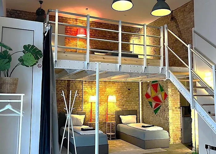 Sc 00 Loft By Rockchair L Superhost Status L Unique & Style Loft 230 Sqm 2 Floors Tablefootball Tabletennis 3 Bathrooms Boxspringbeds Welcomes You!