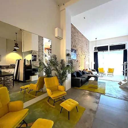 Apartment Sc 00 Loft By Rockchair L Superhost Status L Unique & Style Loft 230 Sqm 2 Floors Tablefootball Tabletennis 3 Bathrooms Boxspringbeds Welcomes You! Berlin