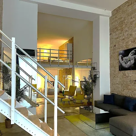 Sc 00 Loft By Rockchair L Superhost Status L Unique & Style Loft 230 Sqm 2 Floors Tablefootball Tabletennis 3 Bathrooms Boxspringbeds Welcomes You! Apartment