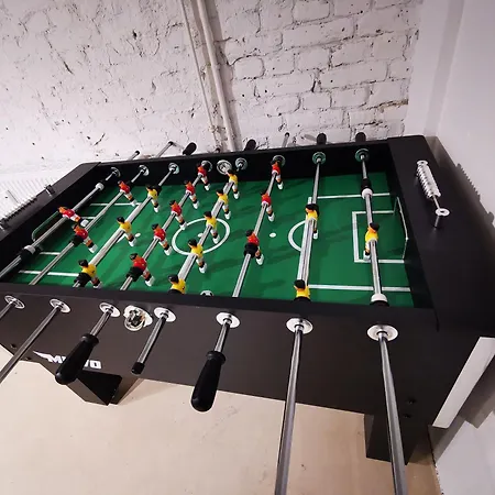 Апартаменты Sc 00 Loft By Rockchair L Superhost Status L Unique & Style Loft 230 Sqm 2 Floors Tablefootball Tabletennis 3 Bathrooms Boxspringbeds Welcomes You!